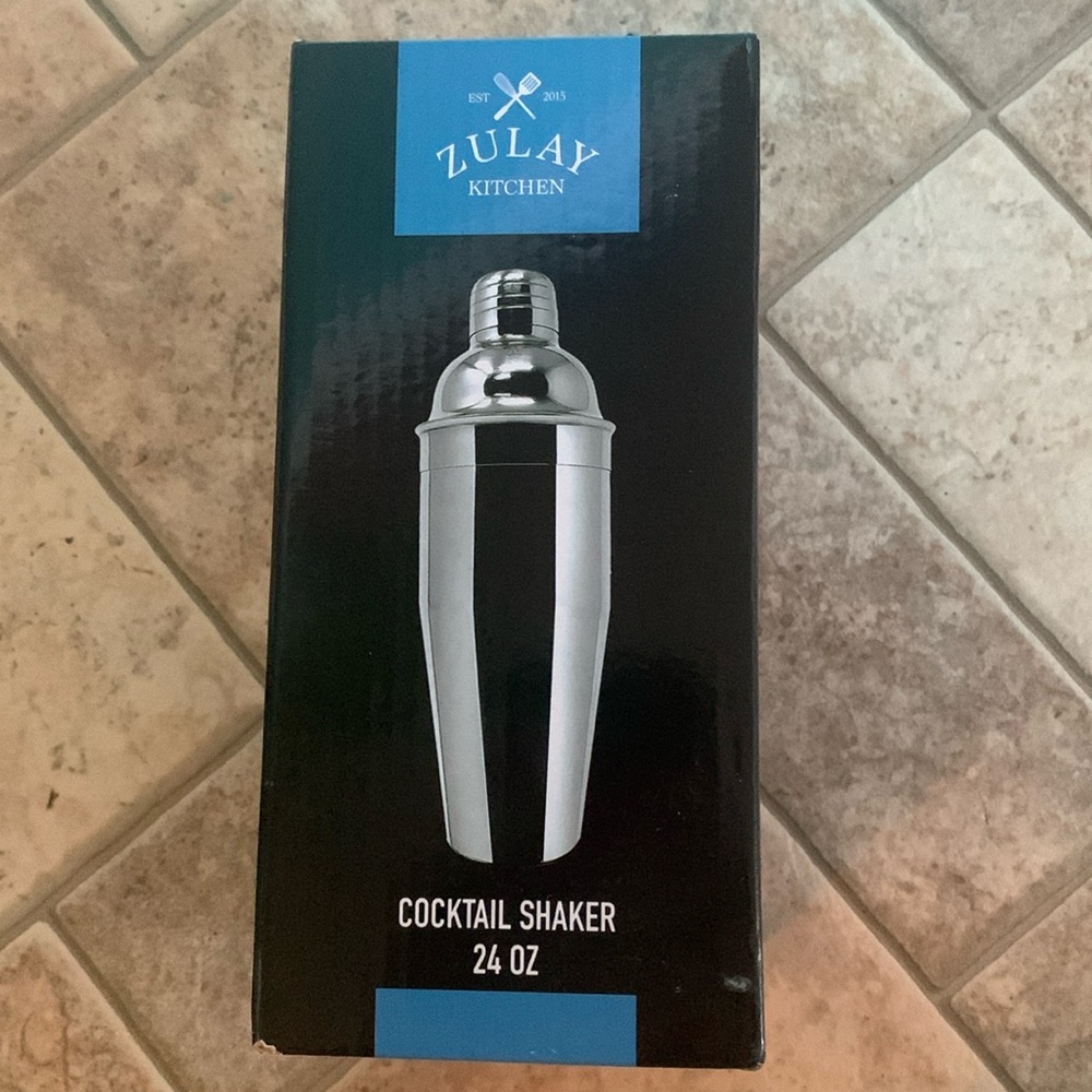 Zulay Kitchen Coctail Shaker 24 Oz